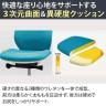 オカムラ シルフィー オフィスチェア エクストラハイバック 可動ヘッドレスト 可動肘 背メッシュ ブラックボディ アルミ脚 ハンガー付き ナイロンキャスター sylphy C68FBR-8