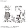 オカムラ シルフィー オフィスチェア エクストラハイバック 可動ヘッドレスト 可動肘 背メッシュ ダークグレーボディ アルミ脚 ハンガー付 ランバーサポート付 ウレタンキャスター Sylphy C68FEE-17