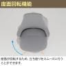オカムラ ライブス Lives ワークチェア Work Chair CD43YR オフィスチェア 背・肘・座一体 ロータイプ 木脚 固定脚 布張り(インターロック) ブラックボディ 木脚ナチュラル色-11