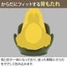 オカムラ ライブス Lives ワークチェア Work Chair CD43YR オフィスチェア 背・肘・座一体 ロータイプ 木脚 固定脚 布張り(インターロック) ブラックボディ 木脚ナチュラル色-9