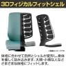 オカムラ ドクター用チェア スフィア Spher LT9EBD 固定肘 ハイバック ナイロンキャスター ビニールレザー 抗菌 ブラックボディ 医療 病院 診察-4