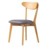 木製 ダイニングチェア レザーファブリック 布張り 肘なし 天然木 ホワイトオーク 無垢材 食卓椅子 リビング椅子 ウッドチェア おしゃれ カジュアル 北欧モダン-19
