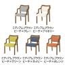 オリバー 福祉介護用チェア S・CW-A021B・HAC 半肘 ビニールレザーCL39 スタッキング 抗菌 耐アルコール 耐次亜塩素酸 日本製 幅500×奥行565×高さ795mm-2