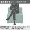 オリバー×オフィスコム コンセント付きソファ 1人掛け 布張り 幅700×奥行600×高さ720mm-7