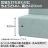 オリバー×オフィスコム コンセント付きソファ 1人掛け 布張り 幅700×奥行600×高さ720mm-9