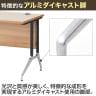 プラス(PLUS) OXシリーズ L字デスク オフィスデスク 幅1800×奥行1400×高さ720mm 社長机 おしゃれ | PB-OX-187SD-9