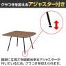 WorkHarbor(ワークハーバー) プラス(PLUS) WorkHarborテーブル ラウンド形ハーフ 会議用テーブル 配線口なし 抗菌 耐指 HB-1212D 幅1200×奥行1200×高さ720mm-5