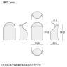 WorkHarbor(ワークハーバー) プラス(PLUS) WorkHarborスクリーン ハイタイプ HB-SC1117H 幅1120×奥行855×高さ1745mm-12