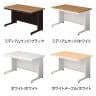 プラス リード LEED デスク LE-127H デスク オフィスデスク ワークデスク 平机 幅1200×奥行700×高さ700mm L字脚 幕板付き 配線口付き-1
