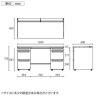 UR-156A-33 W4 | US-1S 両袖机 スチールデスク オフィスデスク A-3段袖×A-3段袖 標準収納タイプ 幅1500×奥行600×高さ720mm プラス(PLUS)-14