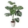 ポピー 観葉植物 人工樹木 モンステラ 日本製 国産 幅700×奥行600×高さ1000mm フェイクグリーン 葉 造花 インテリア オフィス おしゃれ-19