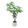 ポピー 観葉植物 人工樹木 パキラポット グリーンポット 幅750×全長1000mm フェイクグリーン 葉 造花 インテリア オフィス おしゃれ-19
