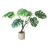 ポピー 観葉植物 人工樹木 モンステラポット グリーンポット 幅1300×全長1100mm フェイクグリーン 葉 造花 インテリア オフィス おしゃれ-19