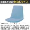 ネスタ PVC(プレザント) ミーティングチェア ラウンジチェア クロームメッキ 幅470×奥行520×高さ830mm-3