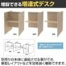 【追加/増設用】RFPCブース 対面タイプ 増連 幅800×奥行1200×高さ1200mm-3