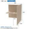 【追加/増設用】RFPCブース 対面タイプ 増連 幅800×奥行1200×高さ1200mm 2ヶ口コンセント付き-15