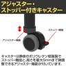 パラレル フォールディングテーブル 幅1800×奥行600×高さ702mm 幕板付き-14