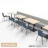 リスタ カフェテーブル ハイ 幅750×奥行600×高さ1000mm-3