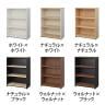 プラン 木製シェルフ 木製収納 木製書庫 オープンタイプ 幅800×奥行390×高さ1141mm-1