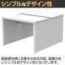 ソリード SOLIDO フリーアドレス用デスク2 クランプ式モニターアーム設置可能 配線受け付き 幅1000×奥行1200×高さ720mm-5