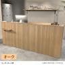 テンポ TEMPO ハイカウンター 受付カウンター 書庫型 幅1200×奥行394×高さ1000mm-2