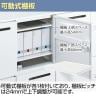 クウォール 2人用 2列1段 メールボックス ダイヤル錠 鍵付き ミニロッカー ホワイト ブラック 幅900×奥行450×高さ525mm メールロッカー パーソナルロッカー 個人ロッカー RW45-N205P-D2 RK45-N205P-D2 【国産】 【完成品】-13