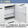 クウォール 2人用 2列1段 メールボックス ダイヤル錠 鍵付き ミニロッカー ホワイト ブラック 幅900×奥行450×高さ525mm メールロッカー パーソナルロッカー 個人ロッカー RW45-N205P-D2 RK45-N205P-D2 【国産】 【完成品】-8