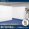 4人用 スチールロッカー 南京錠用 幅900×奥行515×高さ1790mm SLDW-4-N SLDK-4-N【国産】【完成品】-4