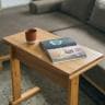 SIEVE (シーヴ) ライト サイドテーブル ソファテーブル Mサイズ 天然木 ナチュラル 天板/フレーム:オーク無垢材-7