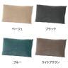 SIEVE (シーヴ) レクトユニットソファ用背クッション ファブリック 幅640×奥行170×高さ390mm SVE-CU013BL-1