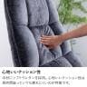 パーソナルチェア 360度 回転 ファブリック 布地 パーソナルチェア リビング 高級感 おしゃれ ハイバック チェアー カジュアル 1人掛け ソファ オフィスチェア ホテル モデルルーム 住宅展示場 休憩スペース-6