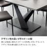 【設置無料】 伸長式ダイニングテーブル (両サイド伸長) 4～6人掛け セラミック テーブル 伸縮 スチール脚 オシャレ モダン 幅1400～2000×奥行850×高さ720mm-15