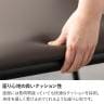 【設置無料】4人用 伸長式 ダイニングテーブルセット 5点(幅1400mm～2000mm 食卓テーブル×1 食卓椅子×4) セラミックテーブル 4～6人掛け モダン-12