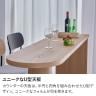 カウンターテーブル 木製 バーカウンター キッチン カウンター カフェ 机 ワークデスク ハイデスク バーテーブル ハイテーブル 幅1700×奥行450×高さ1000mm モデルルーム 住宅展示場 休憩スペース-4