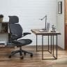 ヒューマンスケール(Humanscale) フリーダム(freedom) ヘッドレスト オフィスチェア 高機能 エルゴノミクス 椅子 ブラック F212GFT10-3
