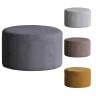 ドットスツール 椅子 オットマン 足置き スエード張地 ラウンジ リビング CRUSH クラッシュプロジェクト COMFORM 直径600mm