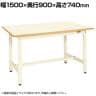 【抗菌加工】サカエ 軽量作業台KSタイプ KS-159PI 幅1500×奥行900×高さ740mm【SIAA】