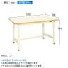 【抗菌加工】サカエ 軽量作業台KSタイプ KS-159PI 幅1500×奥行900×高さ740mm【SIAA】-6