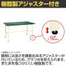 【抗菌加工】サカエ 軽量高さ調整作業台TKK6タイプ 改正RoHS10物質対応 TKK6-097FEI 幅900×奥行750×高さ600～800mm【SIAA】-5