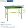 【抗菌加工】サカエ 軽量高さ調整作業台TKK8タイプ 改正RoHS10物質対応 TKK8-156FE 幅1500×奥行600×高さ800～1000mm【SIAA】-7