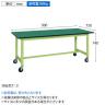 【抗菌加工】サカエ 軽量作業台KSタイプ移動式 改正RoHS10物質対応 KS-097FER 幅900×奥行750×高さ740mm【SIAA】-6