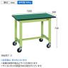 【抗菌加工】サカエ 軽量作業台KSタイプ移動式 改正RoHS10物質対応 KS-156FER 幅1500×奥行600×高さ740mm【SIAA】-6
