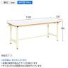 サカエ 軽量作業台CKタイプ CK-157FNIV 幅1500×奥行750×高さ740mm-6