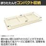 サカエ 軽量作業台CKタイプ 移動式 CK-127SRNI 幅1200×奥行750×高さ810mm-1