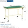 サカエ 軽量作業台CKタイプ 移動式・直進安定金具無し CK-127FURNI 幅1200×奥行750×高さ810mm-7
