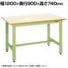 サカエ 軽量作業台KKタイプ 幅1200×奥行900×高さ740mm KK-40NIG