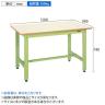 サカエ 軽量作業台KKタイプ 幅1200×奥行900×高さ740mm KK-40NIG-1