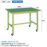 サカエ 軽量作業台KKタイプ 移動式 直進安定金具無し 幅1800×奥行750×高さ810mm KK-69FUB1-1