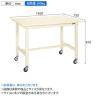サカエ 軽量作業台KKタイプ 移動式 直進安定金具無し 幅1500×奥行750×高さ810mm KK-59SUB1I-1