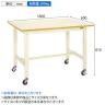 サカエ 軽量作業台KKタイプ 移動式 直進安定金具無し 幅1800×奥行600×高さ810mm KK-68UB1I-1